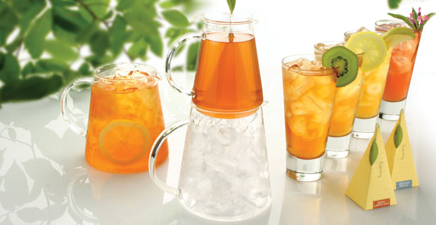 Tea Forte iced tea. Relax while enjoying a cup of tea, Tea Forte's exclusive!
