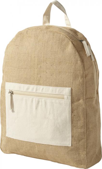  Organ backpack made from jute