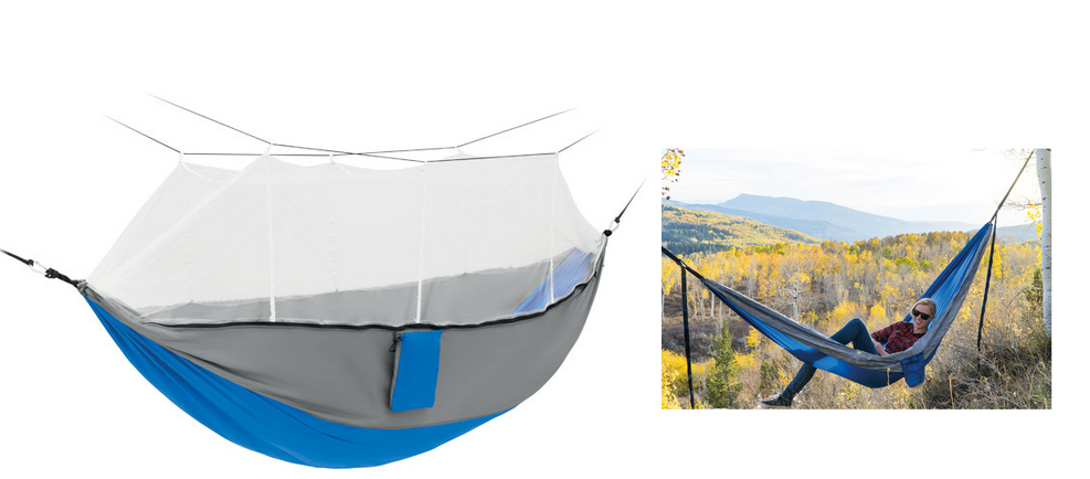 Realx hammock with mosquito net and your logo