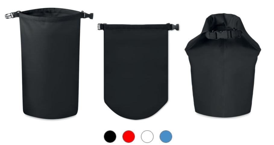 Waterproof bag " SCUBA" Capacity 10L, with adjustable shoulder strap and logo