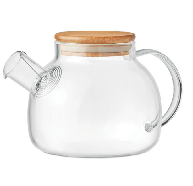 High borosilicate glass teapot