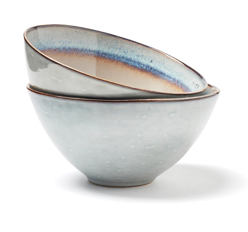 Nomimono bowl 15,5 cm, 2 pcs set- Blue