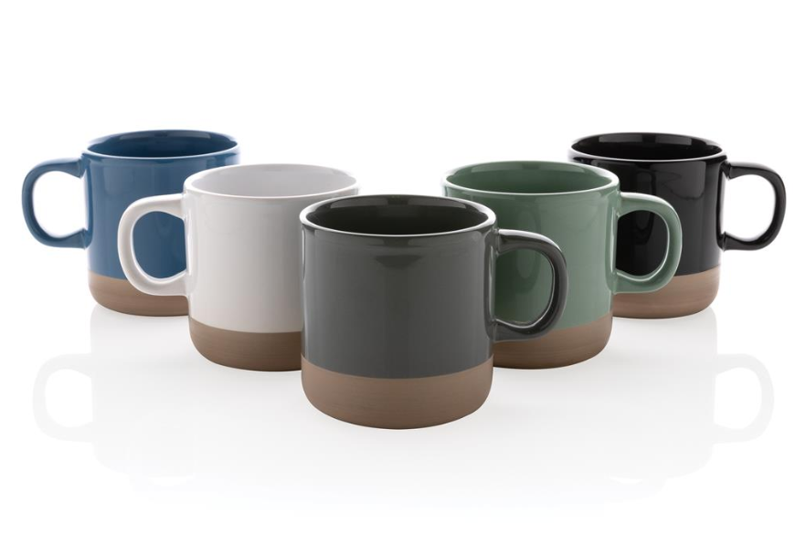  Glazed ceramic mug , 360 ml