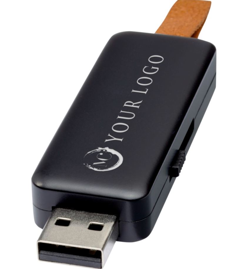 4 GB, 8 GB, 16 GB  USB zibatmiņas ar izgaismotu logo