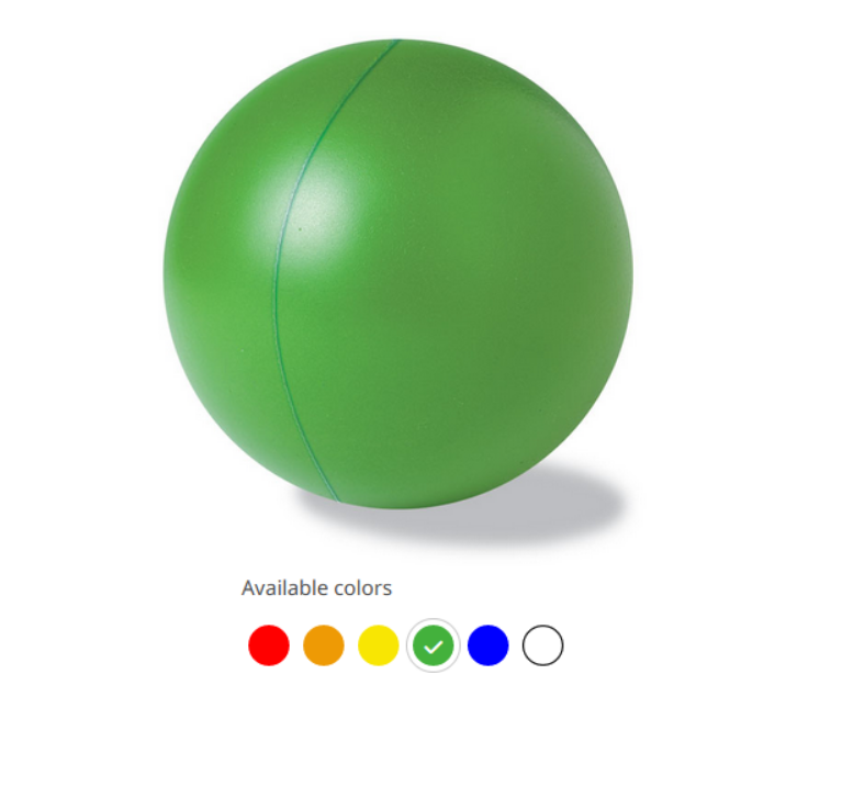 Anti-stress ball with your logo