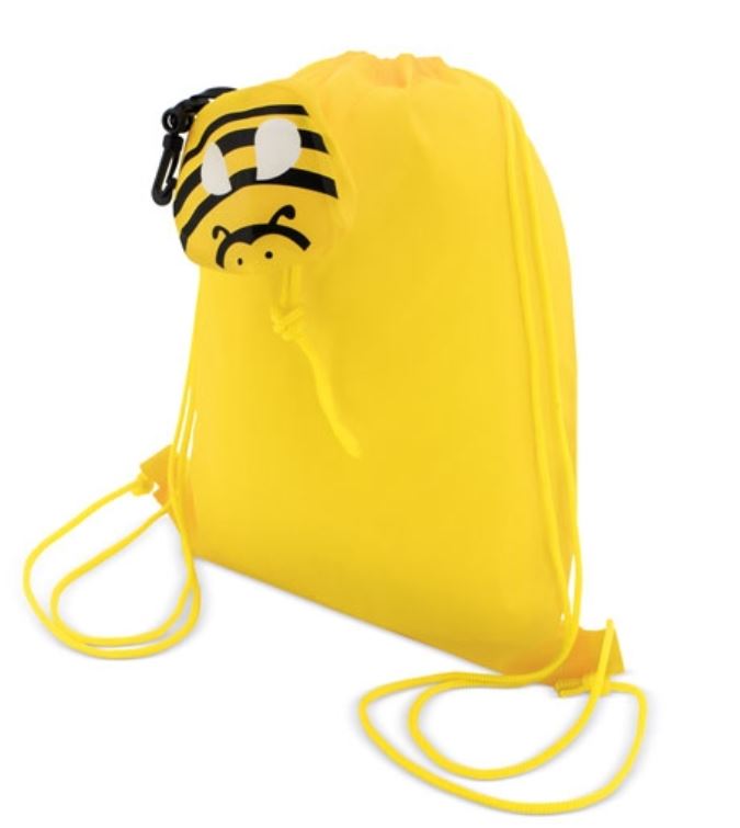 Детская сумка на шнурке "Bee" с логотипом
