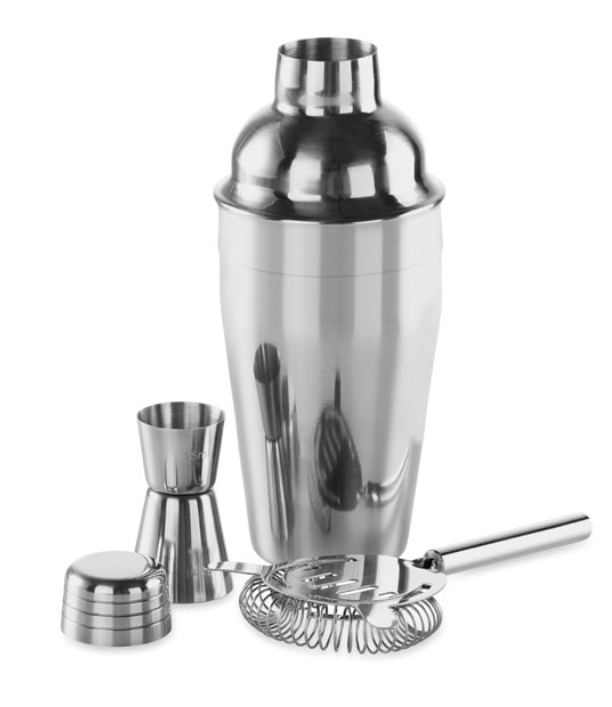 Stainless steel cocktail set "Shake it"