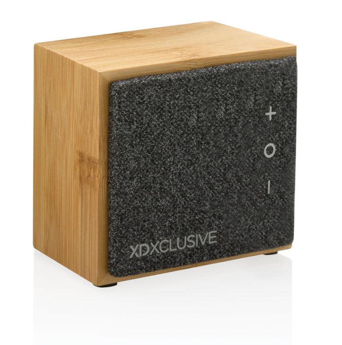 5W bamboo wireless speaker with your logo