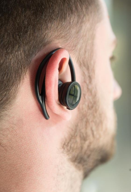 Wireless ear buds "SPORT" with logo