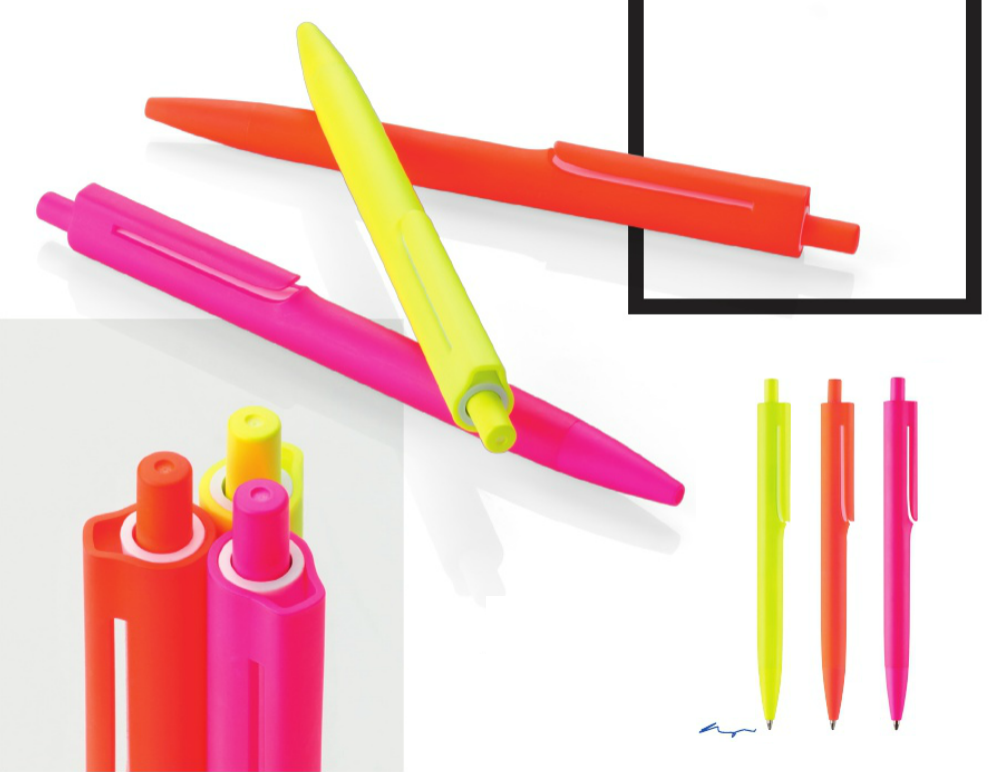 Pildspalva ar jūsu logo "Neon"