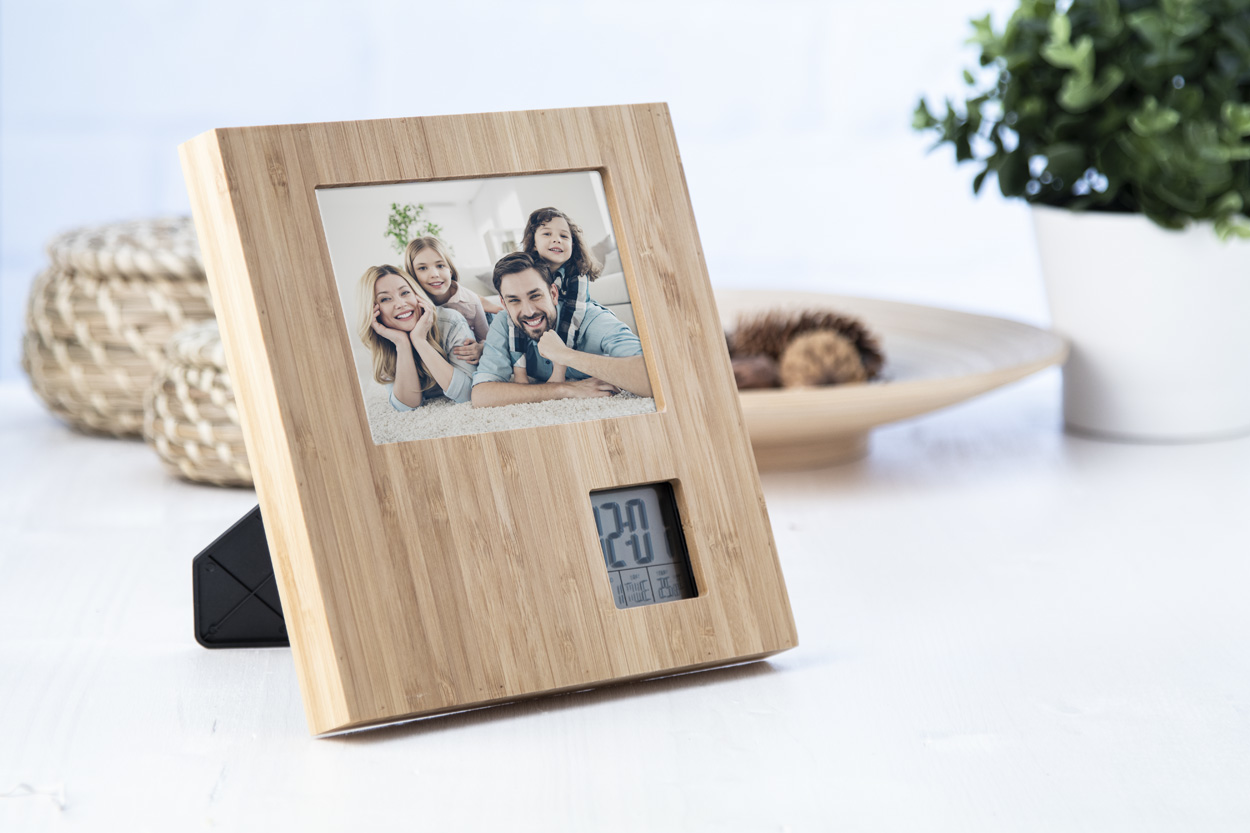 Booframe bamboo photo frame