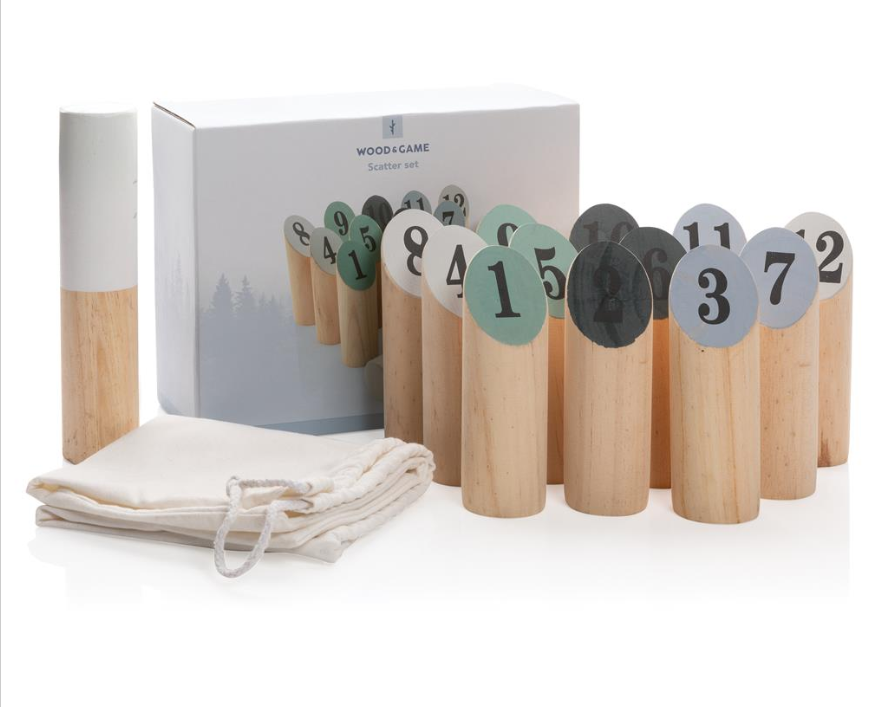 Wooden scatter set 