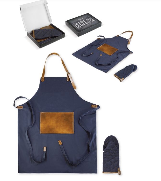  Gift box-apron and oven mitt