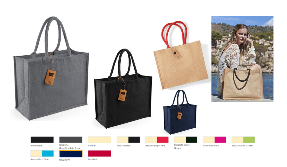 Džutas somas Jūsu mīļākajā krāsā “Classic”
