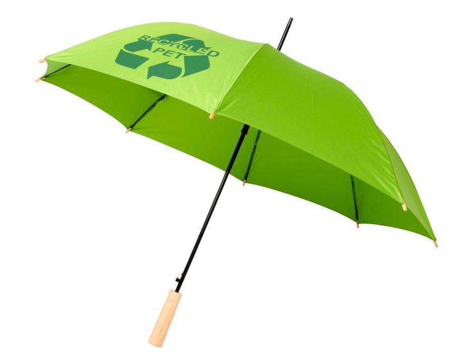 Auto open recycled PET umbrella-Alina