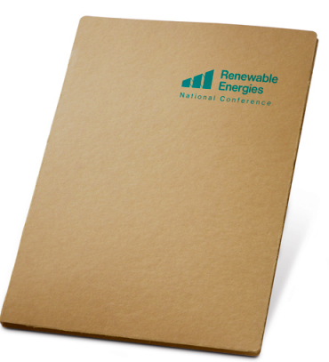 Eco-friendly A4 format folder