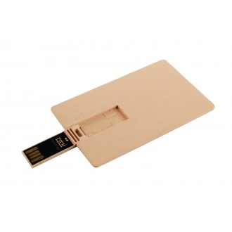 Biodegradable USB memory stick – small card with logo