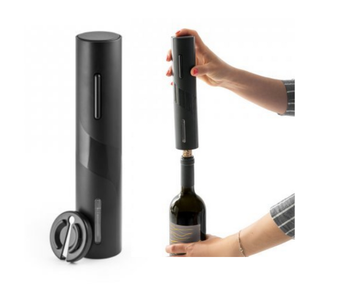 Electric Corkscrew "MERLOT" with logo