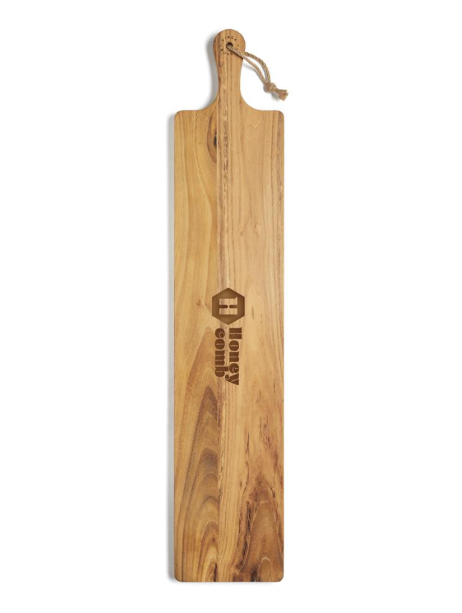 Long cutting/serving board with your logo