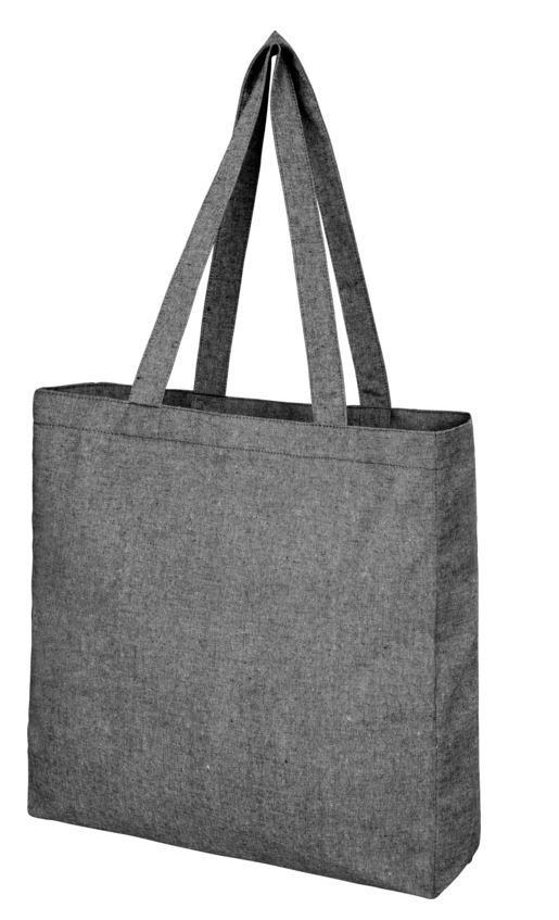 Recycled gusset tote bag