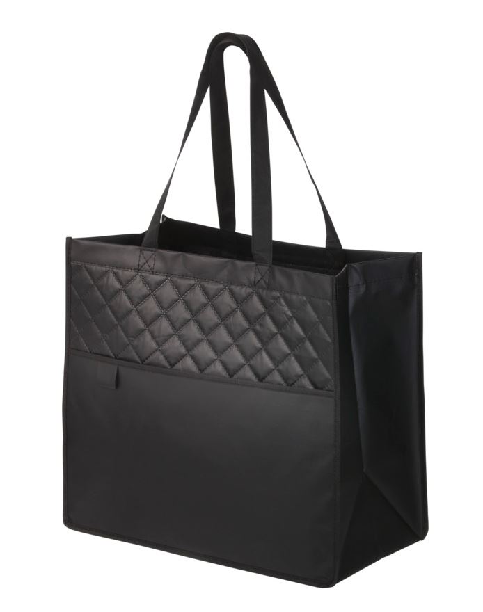 Clasic laminated non-woven shopping tote bag