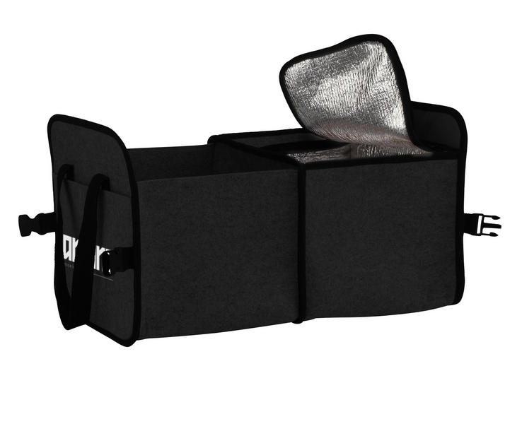 Trunk RPET Felt Organiser Cooler bag-Black