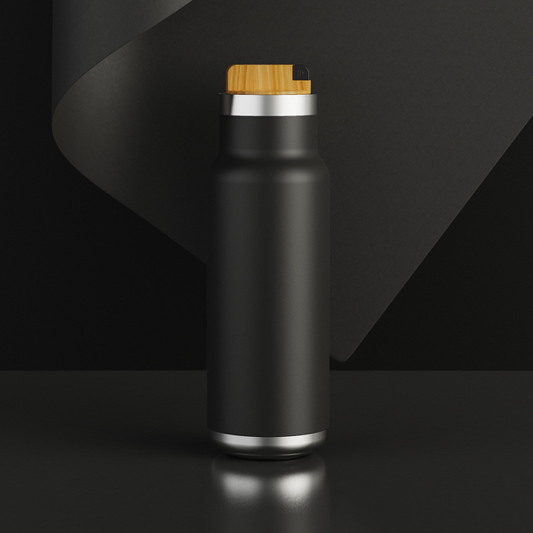  Black vacuum bottle