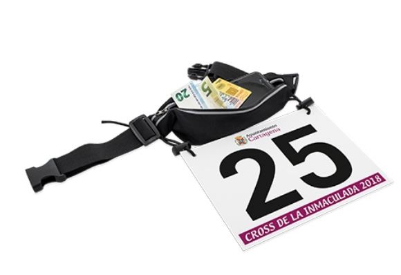 ELASTIC BELT-BAG BIB NUMBER