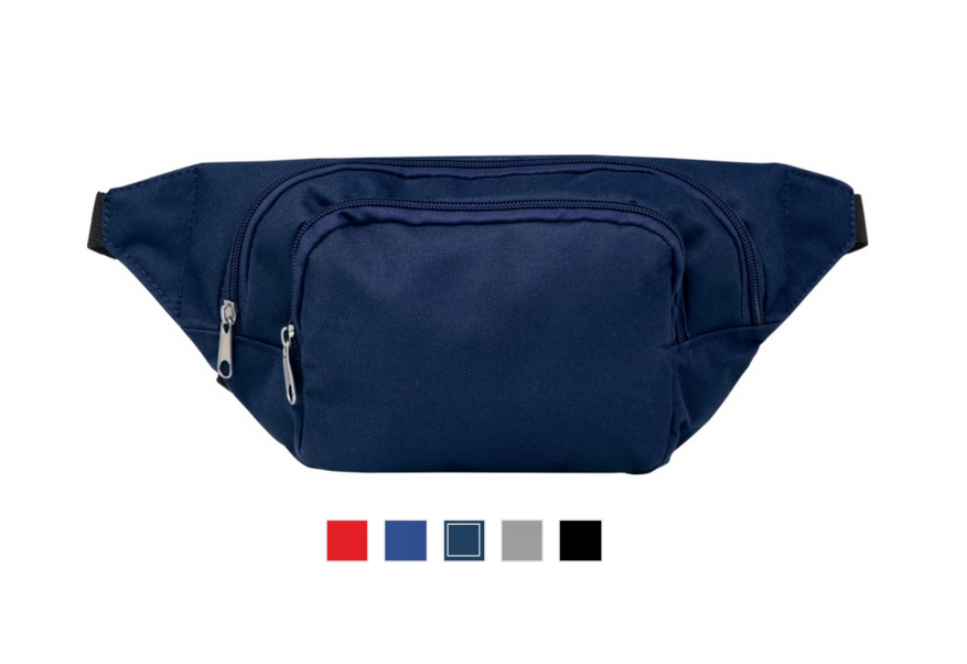 Santander fanny pack with two compartments 