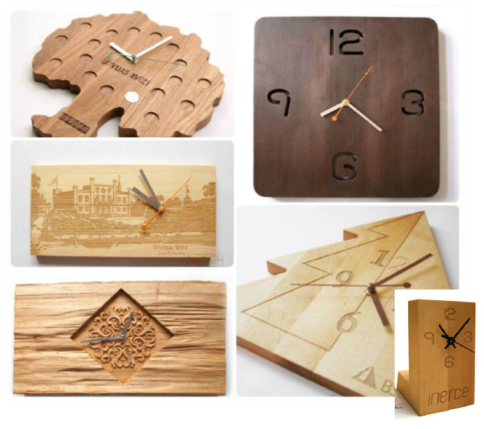 Wooden clocks