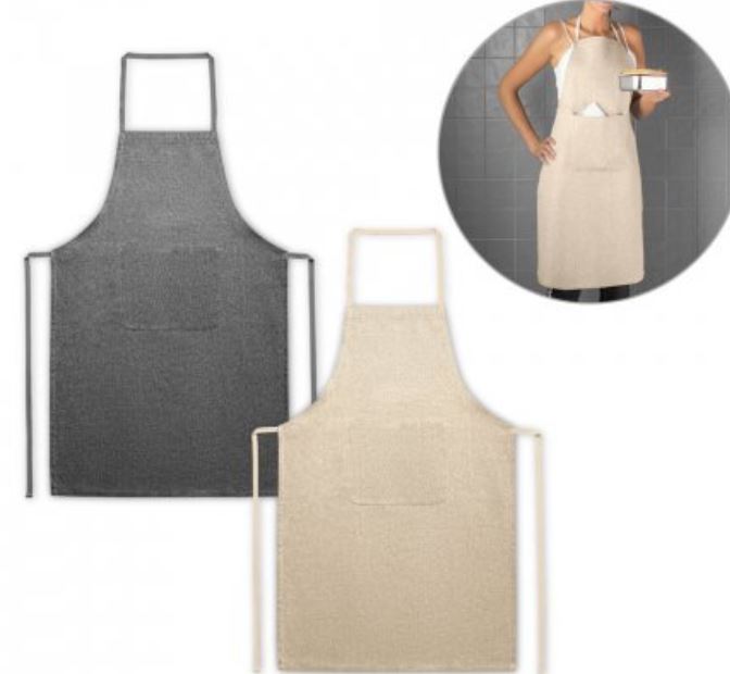 Cotton apron "ZIMBRO" with logo