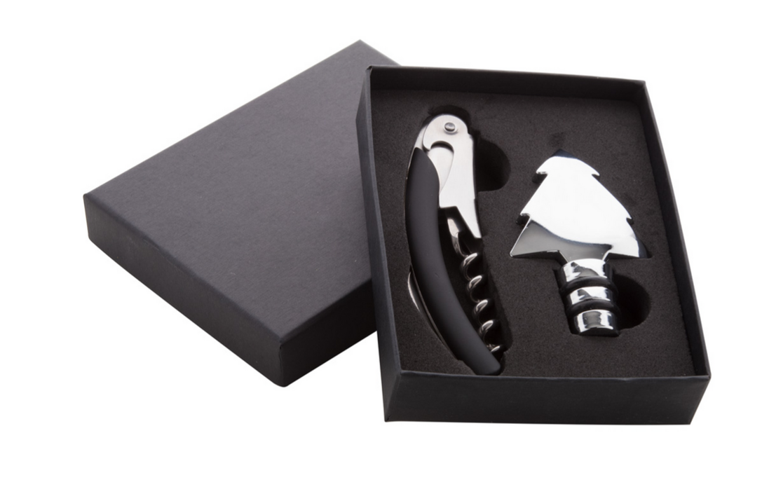 Wine set "Chin-Chin Christmas" with logo