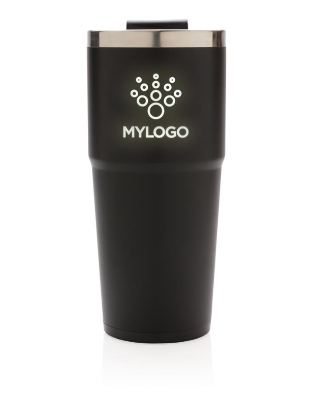 Light up logo tumbler