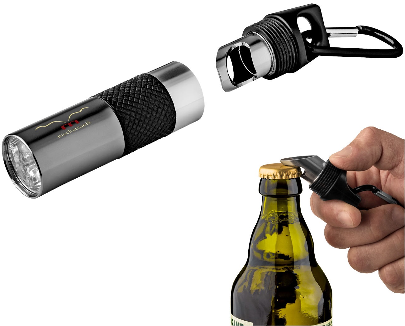 Flashlight - beer bottle opener