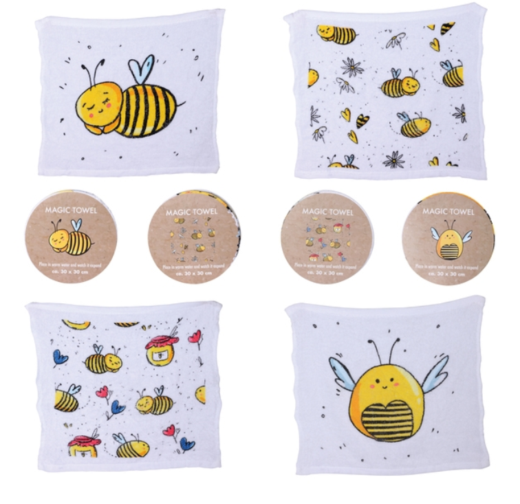 Magic Towel Bees