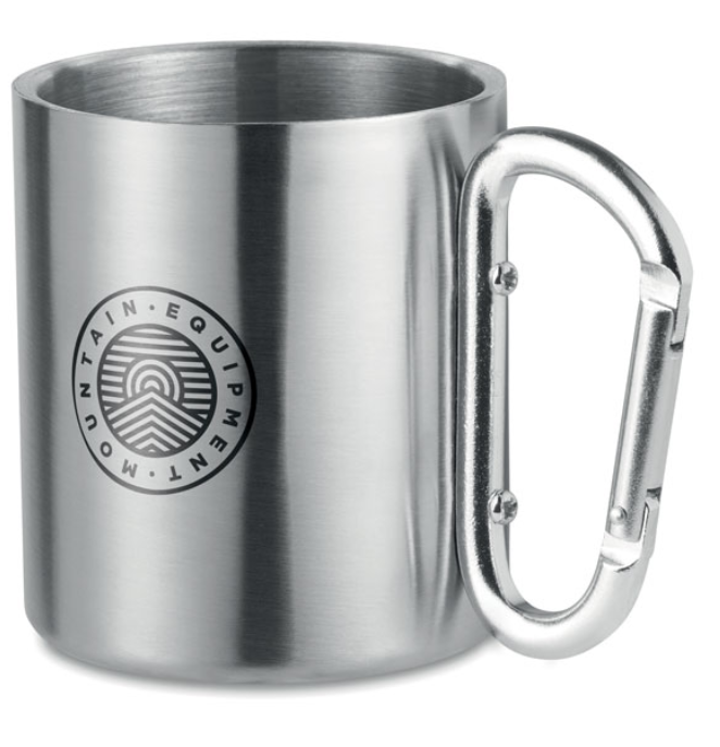 Metal hiking mugs "Trip" 220 ml, with engraving