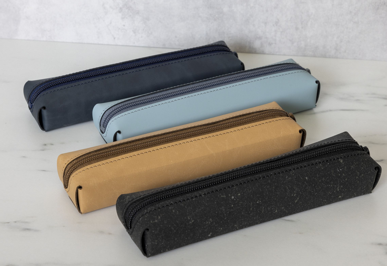 Recycled Leather Pencil Case