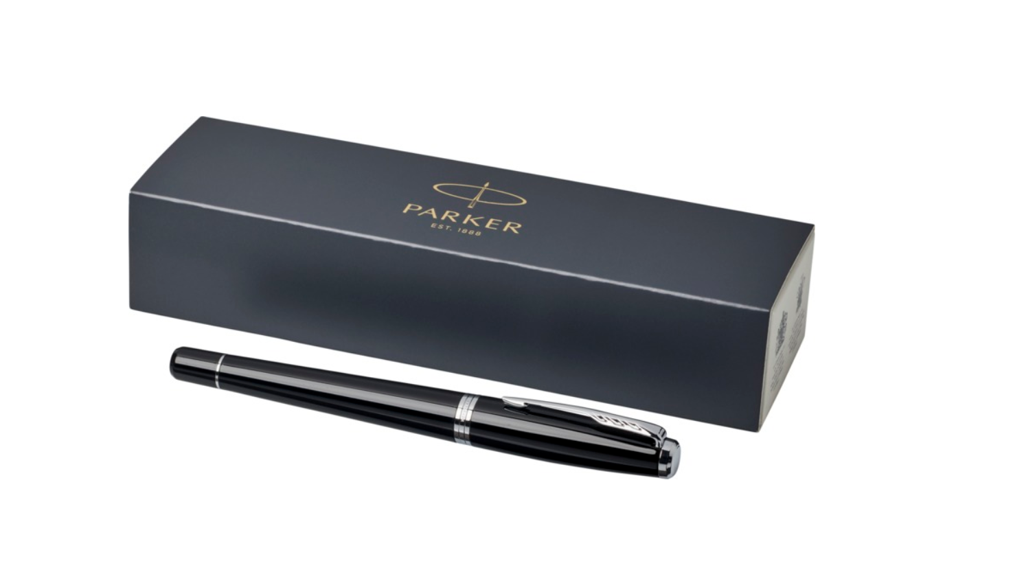 Parker Urban fountain- Black, ar gravējumu