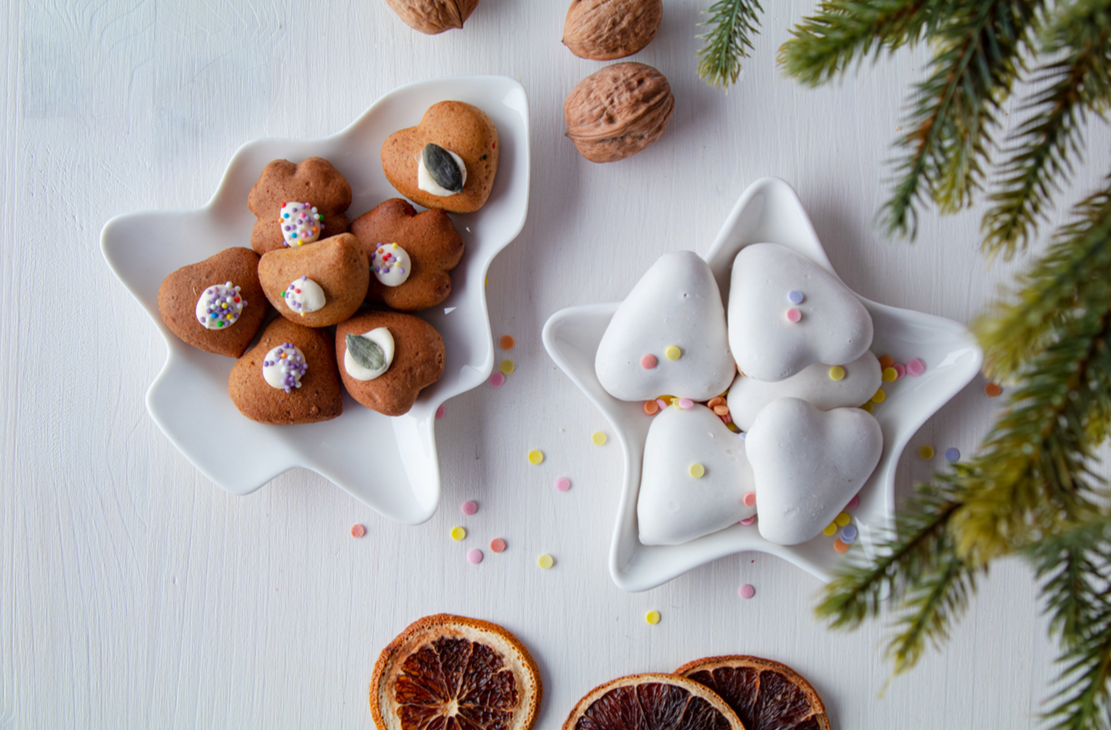 Porcelain snack plate