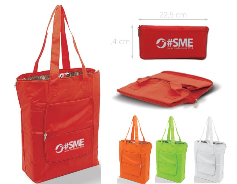 Foldable Cooler bag with printings