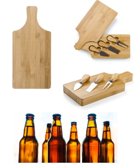 Cheese knife set  "Beer mood" 