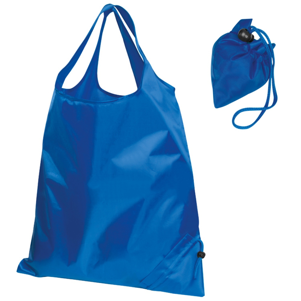 Foldable shopping bag with logo