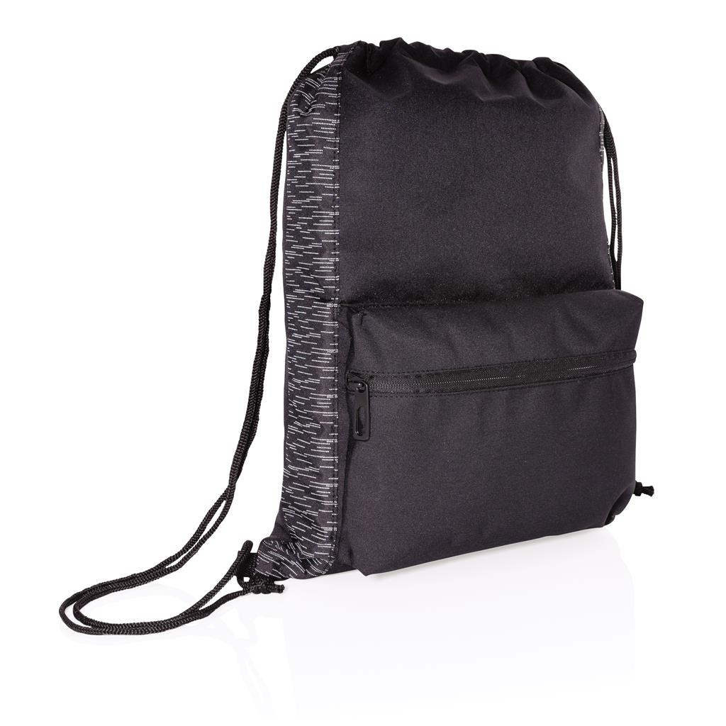  Reflective drawstring backpack