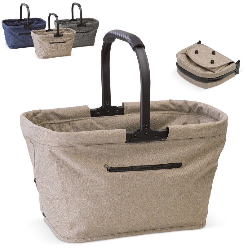Foldable picnic basket