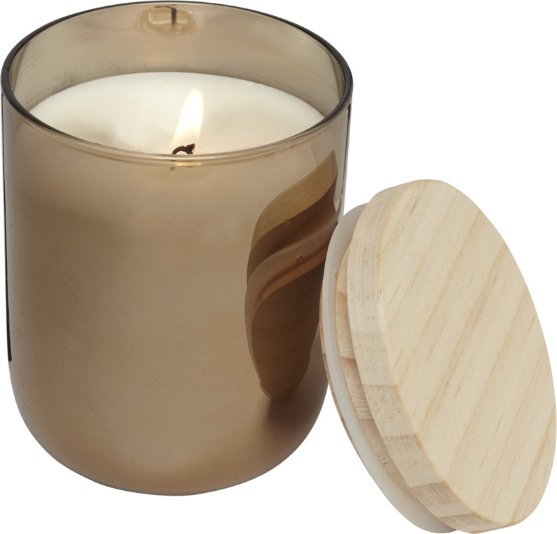 Lani candle with wooden lid