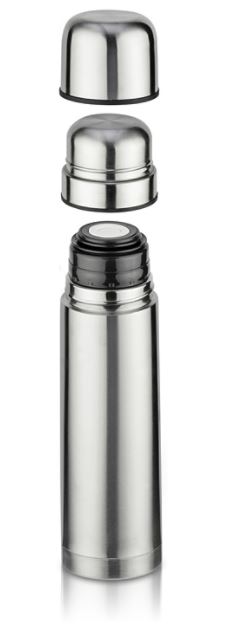 Vacuum flask with two cups PAVO 750 ml 