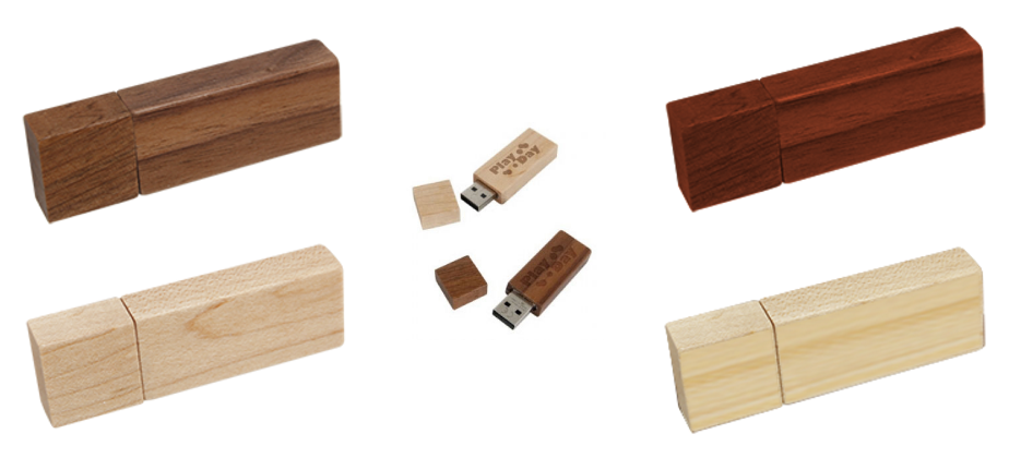 Wooden simple USB