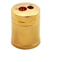 Gold pencil sharpener
