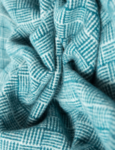 Merino wool blanket North-Sea