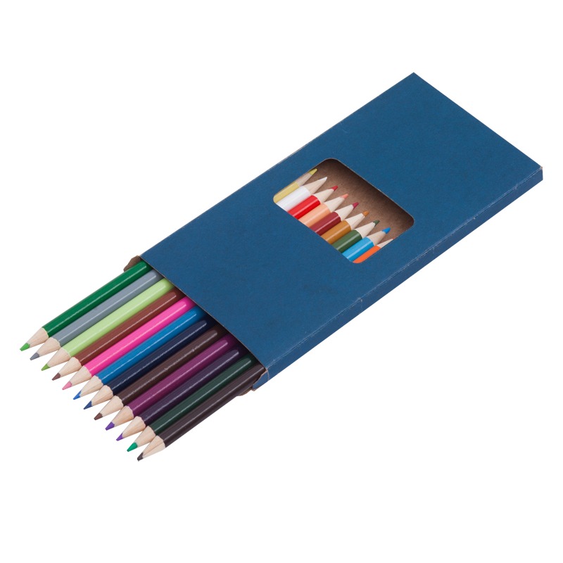 Duo crayon set, dark blue